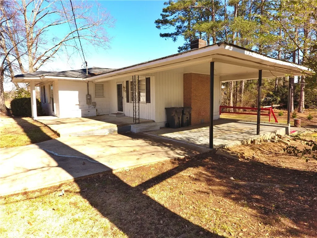 Upper Carport. There are two.