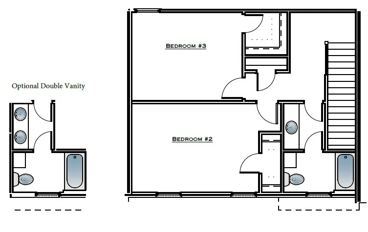 Auburn Farms Townhome - Lot 44 - Second Floor