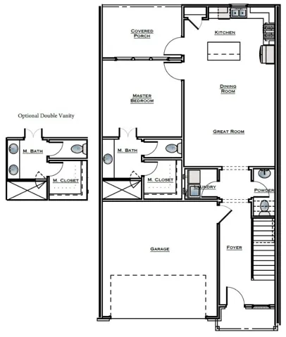 Auburn Farms Townhome Lot 44 - First Floor