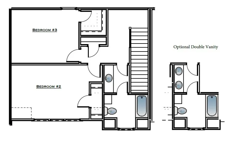 Auburn Farms Townhome - Lot 43 - Second Floor