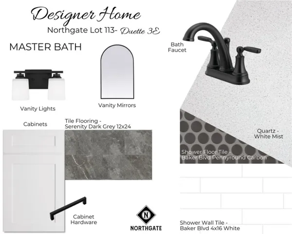 Interior Selections of Northgate Lot 113