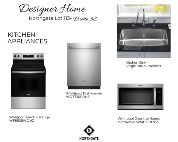 Interior Selections of Northgate Lot 113