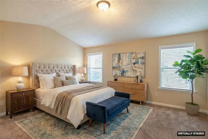 Primary Bedroom Virtually Staged