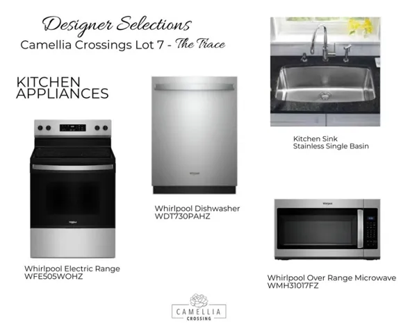 Design Selections - All plans, specifications & pricing are subject to change without notice.