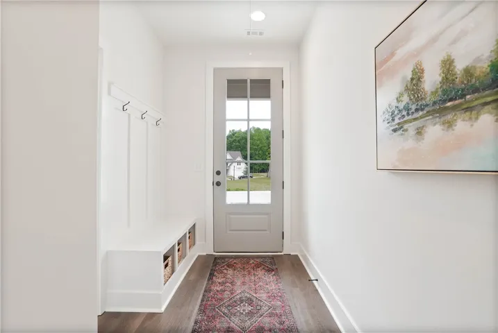 EXAMPLE OF completed and furnished interior townhome unit