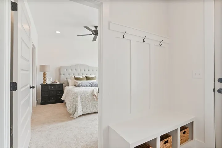 EXAMPLE OF completed and furnished interior townhome unit