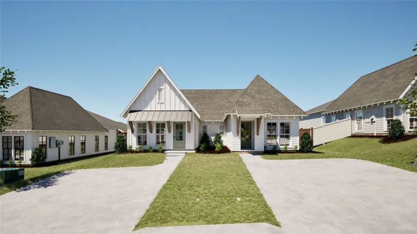Exterior Rendering of Northgate Lot 84 (on left)