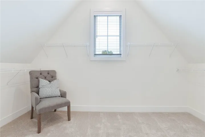 Example of a completed Trent Plan - Primary Bedroom Walk-In Closet  - All plans, pricing, and selections/specifications are subject to change without notice.