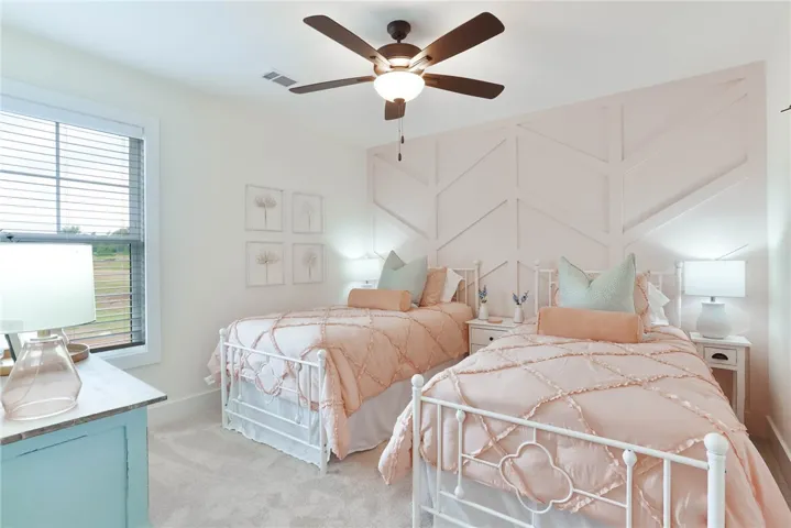 Example of a completed Trent Plan - Bedroom 3 - All plans, pricing, and selections/specifications are subject to change without notice.