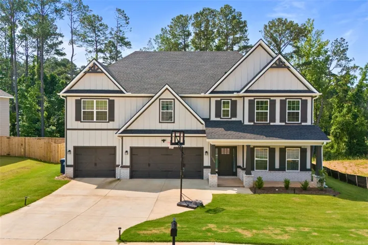 3-car Garage Home with front porch