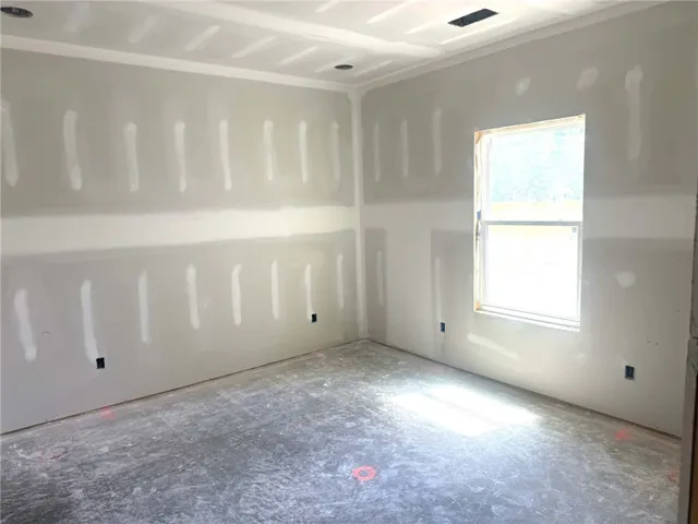 Sun-filled room awaiting finishing touches, ready for your custom design.