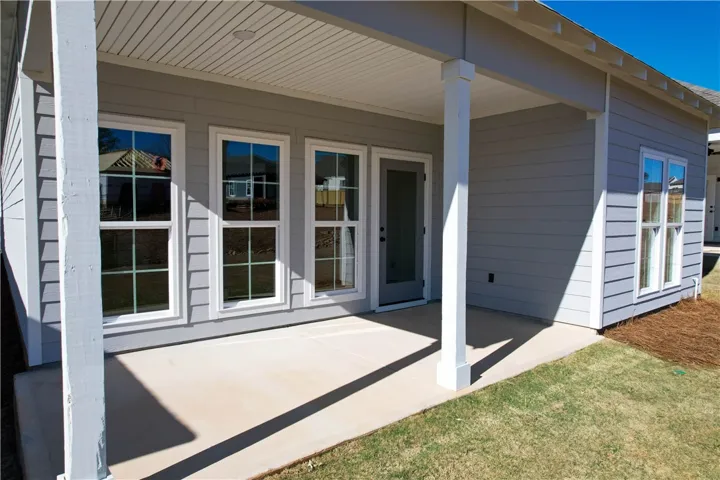 Covered Back Patio