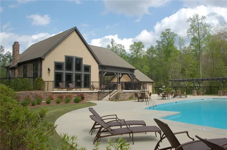 The state of the art clubhouse can be reserved, and provides a full kitchen and zero entry pool!