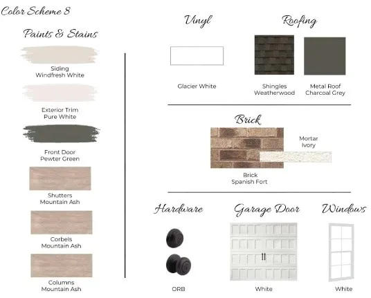 Auburn Farms Lot 50 - Exterior Color Scheme 8