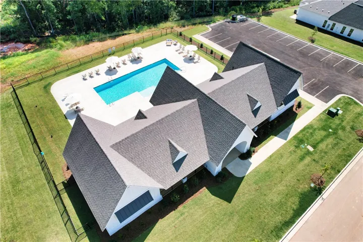 The community pool and pavilion!