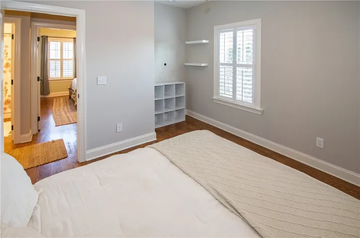 3rd bedroom with storage nook