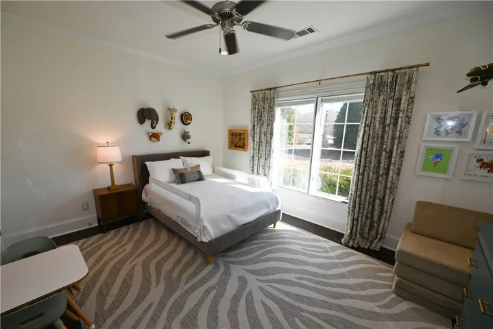 Bedroom 3 with sound proof windows and en-suite bathroom.