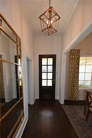 Welcoming bright foyer!