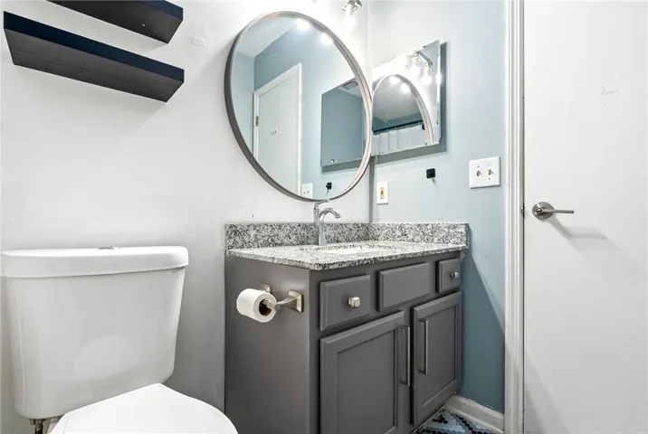 Shared Hall bath