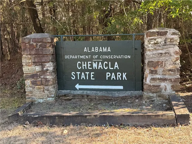 1.5 miles from entrance to Chewacla