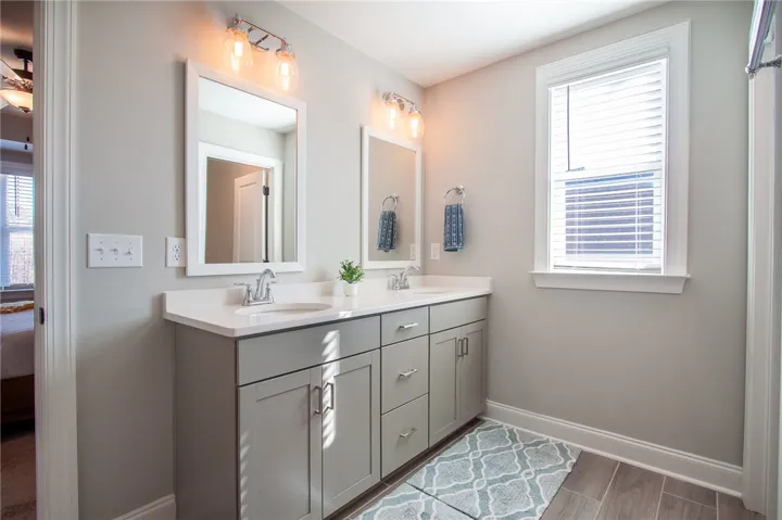 Primary Bathroom with Double Sinks