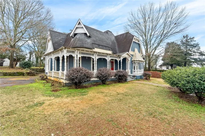 Side view of house