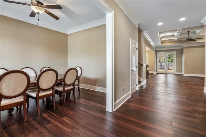 Coming in through the front door