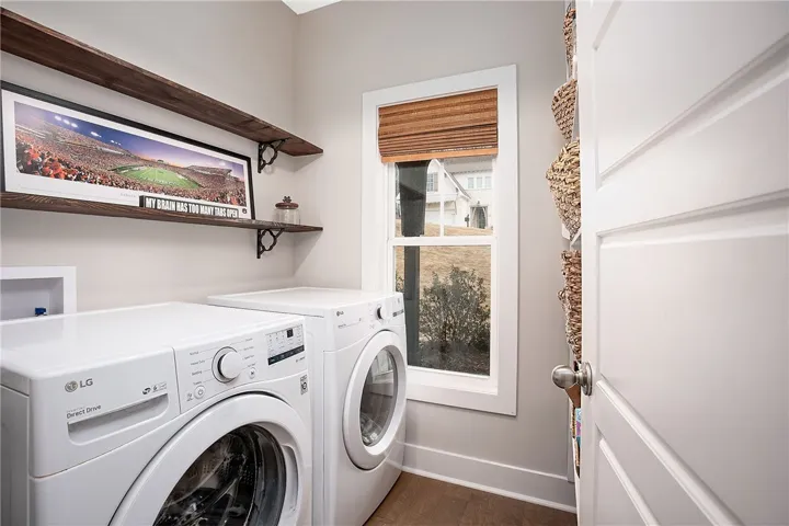 Main Level Laundry with Plenty of Storage