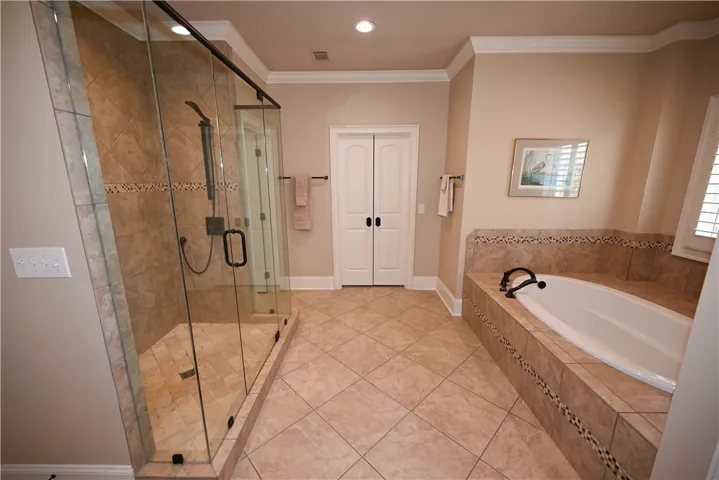 2 generous walk-in closets.