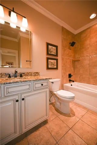 Bedroom 2 private bathroom.