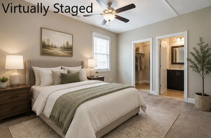 Bedroom 2 Virtually Staged