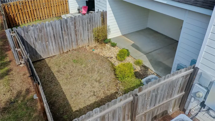 Fenced Backyard
