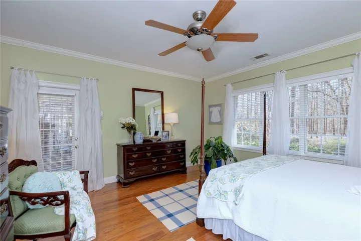 Primary bedroom view