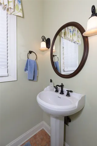 half bath sink