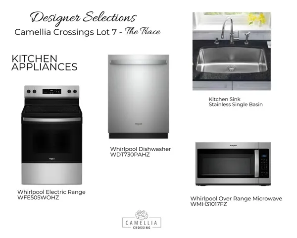 Design Selections - All plans, specifications & pricing are subject to change without notice.