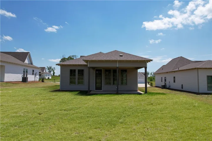 View of Backyard 
- All plans, specifications & pricing are subject to change without notice.