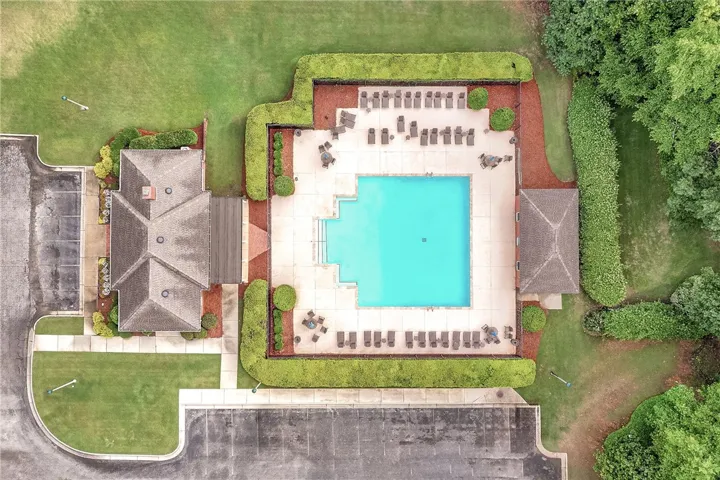 Aerial view of pool #2