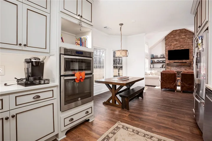 Kitchen and breakfast nook

