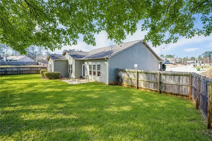 Back of home