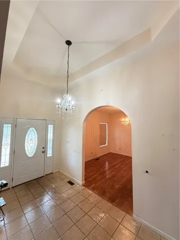 Foyer Entry and Dining Room