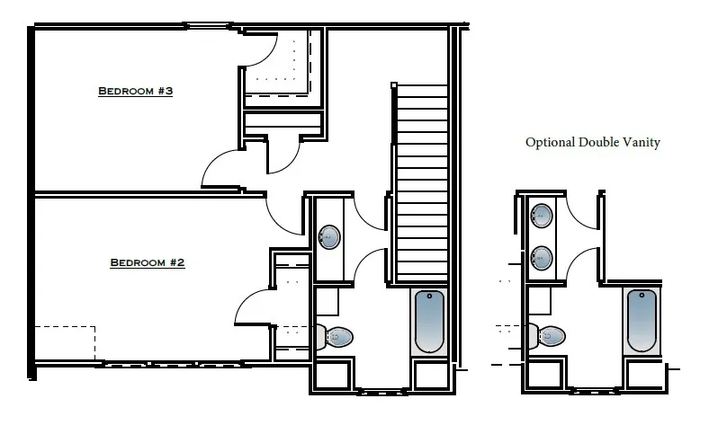 Auburn Farms Townhome - Lot 24 - Second Floor