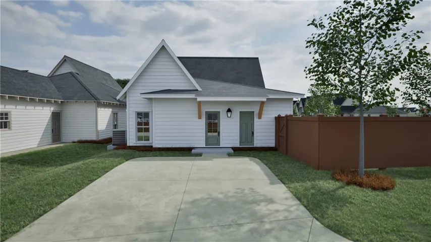 Virtual Rendering rear View- Northgate Lot 216 - Rear View