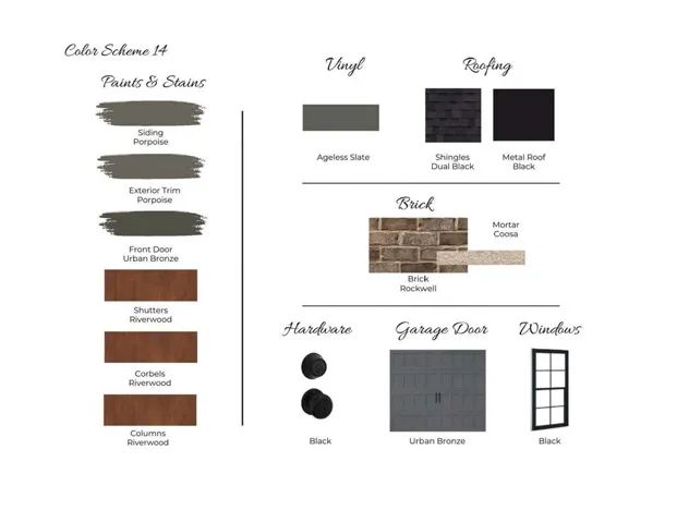 Auburn Farms Lot 59 - Exterior Color Scheme 59