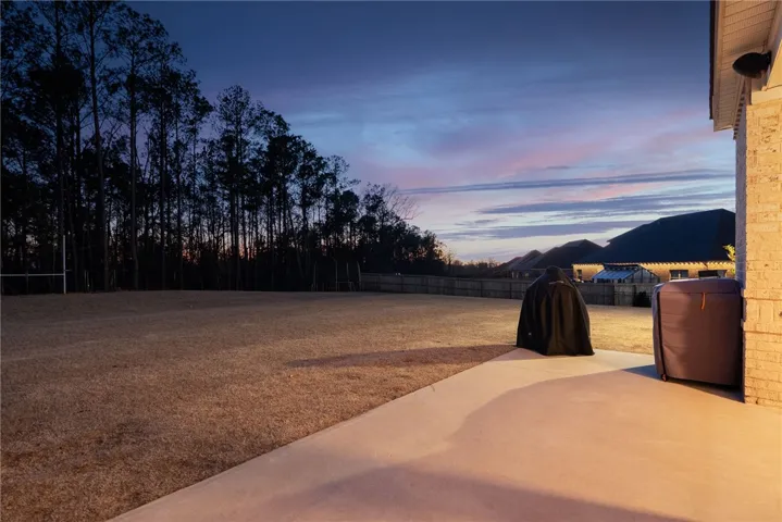 Enjoy these views from your covered back porch!