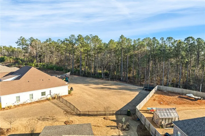Large, level lot - a rare find in new construction communities!