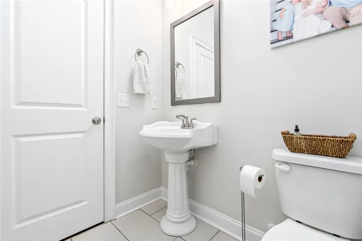 Powder bathroom