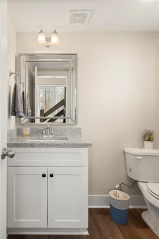 Half Bath at Entry