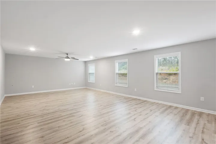 Large, open living space