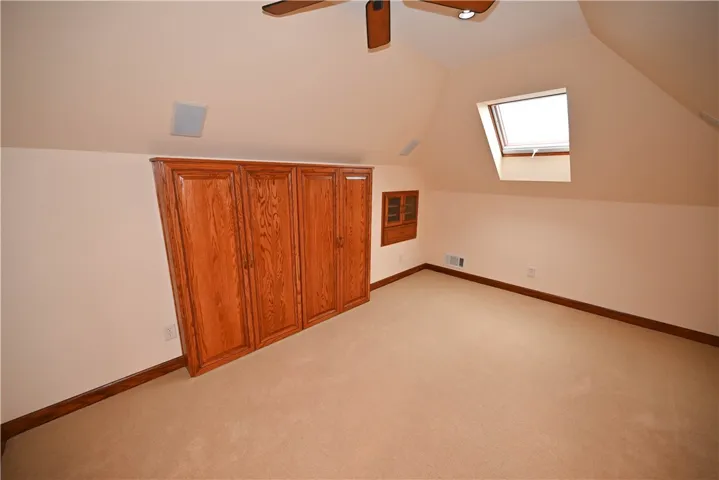 extra storage in the bonus room