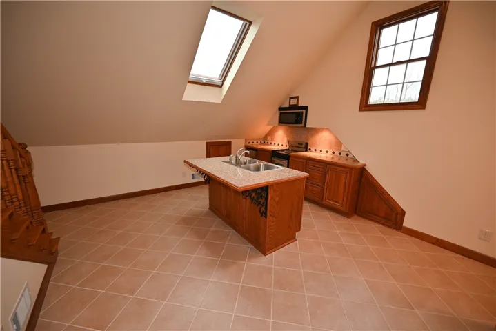 Second Kitchen connects to the bonus room